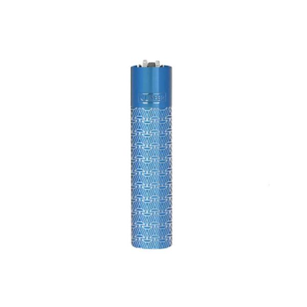 Clipper Metall Feuerzeug - All Patterns Blau