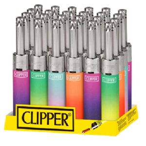 Clipper Feuerzeuge Mini Tube - Metallic Gradient #1