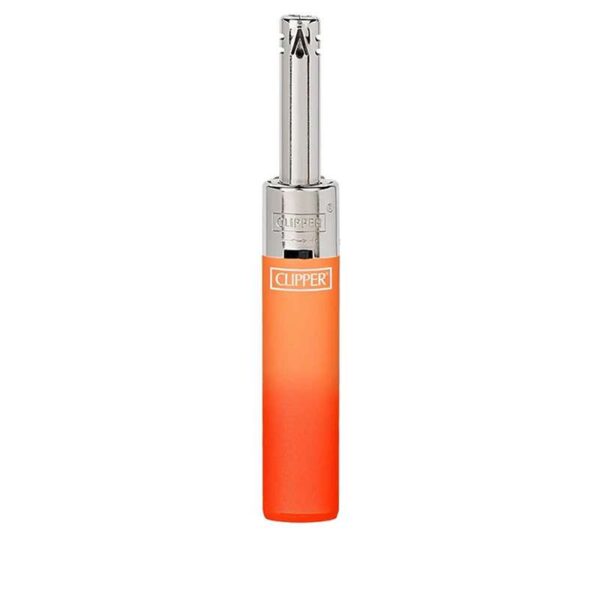 Clipper Feuerzeuge Mini Tube - Metallic Gradient 1 Orange/Rot