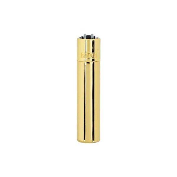Clipper Metall Feuerzeug - Gold - glänzend