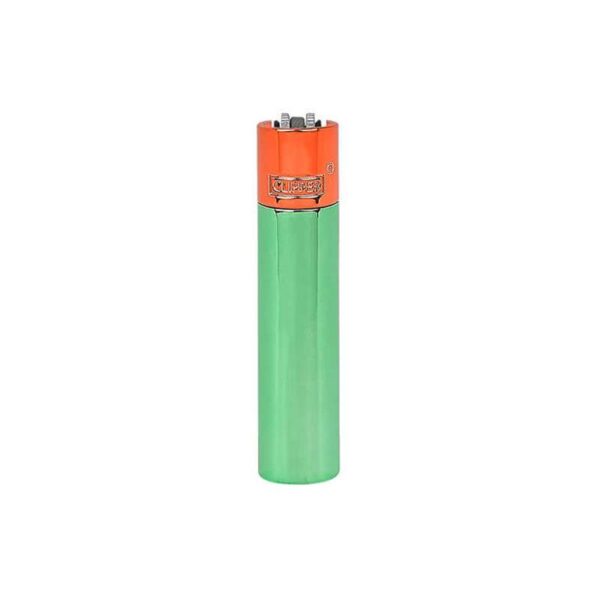 Clipper Metall Feuerzeug - Safari Grün