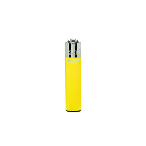 Clipper Feuerzeug Micro - Solid Branded - Gelb