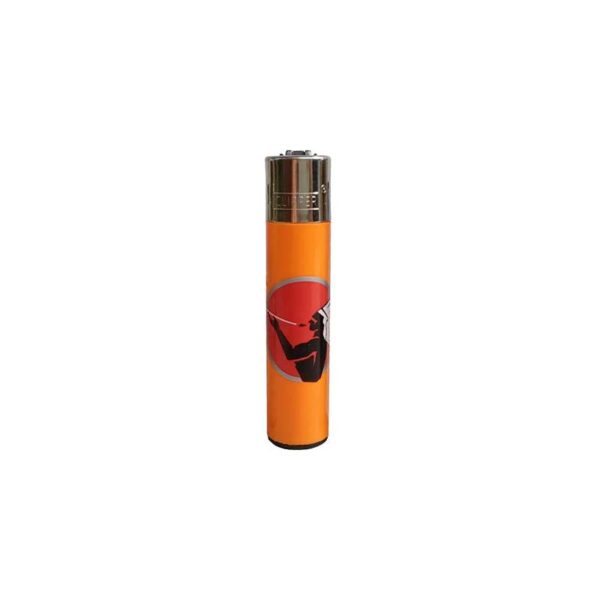 Clipper Feuerzeug Large - American Spirit Dunkel Orange
