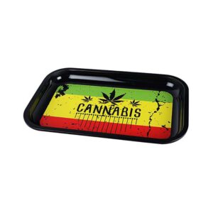 Drehunterlage/Rolling Tray - Cannabis - Mittel