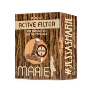Marie Active Filter Brown 6mm-34stk