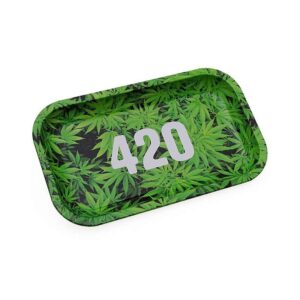 Drehunterlage/Rolling Tray - Green 420 - Mittel