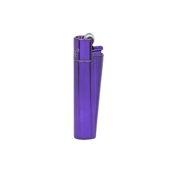 Clipper Metall Feuerzeuge - Purple Rain glänzend