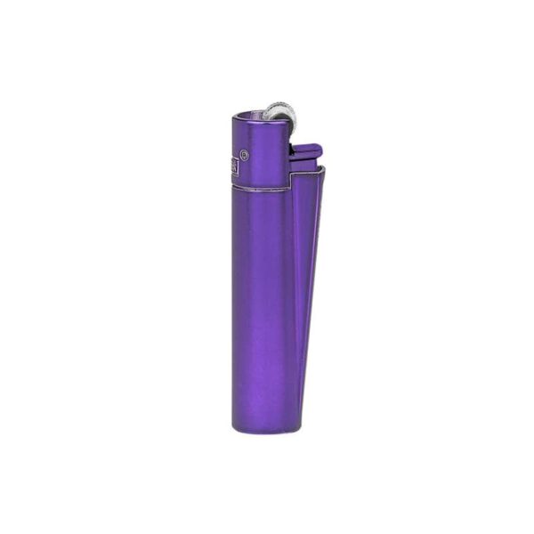 Clipper Metall Feuerzeuge - Purple Rain matt