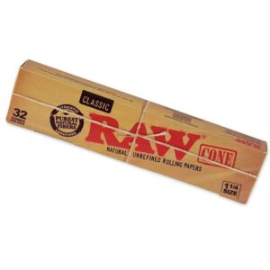 RAW - Cones King Size Classic 109 mm 32 Stk.