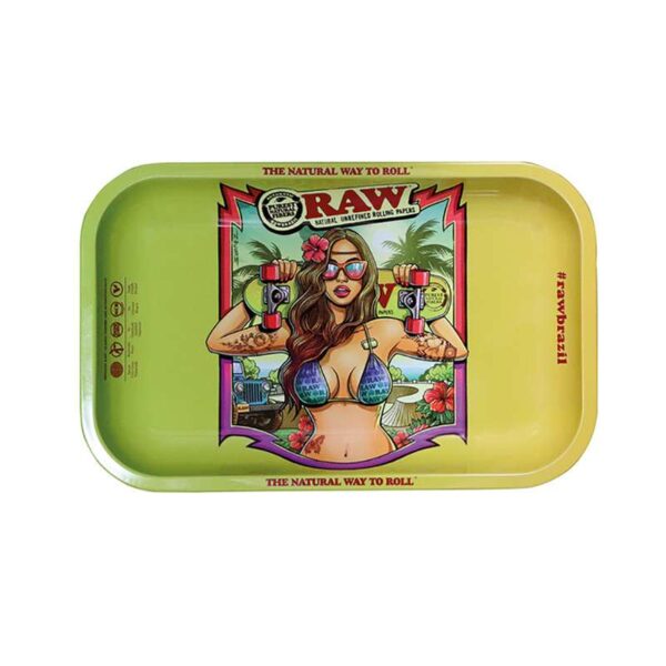 Drehunterlage/Rolling Tray - RAW Brazil Limited Edition - Mittel