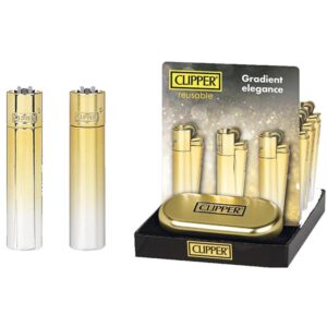 Clipper Metall Feuerzeuge - Gradient Elegance